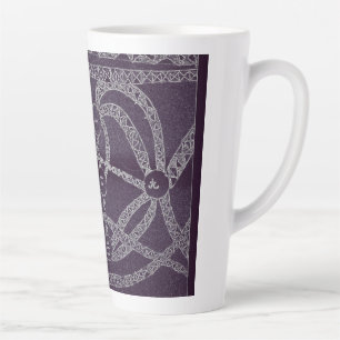 Taza De Café Latte yaie nove luna arte abstracto chino zodiac