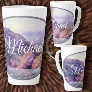 Taza De Café Latte Yelapa costero a Puerto 1620