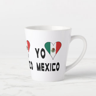 Taza De Café Latte Yo amo México