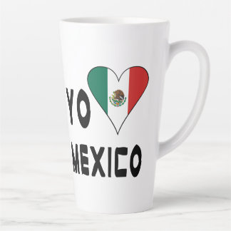 Taza De Café Latte Yo amo México grande