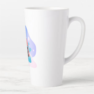 Taza De Café Latte Yoga, Meditación, Aptitud Física