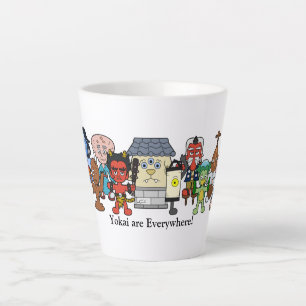 Taza De Café Latte Yokai están en todas partes: Monstruo Japonés Pers