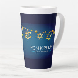 Taza De Café Latte Yom Kippur Latte Mug