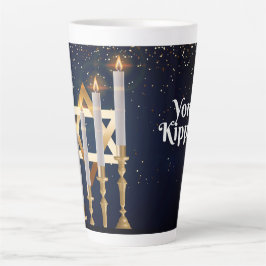 Taza De Café Latte Yom Kipur