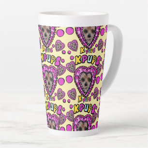 TAZA DE CAFÉ LATTE YORKIES