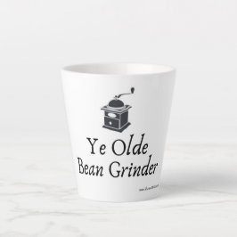 Taza De Café Latte Yu Olde Bean Grinder Mug