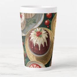 Taza De Café Latte Yuletide Feast