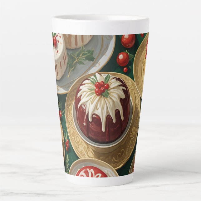 Taza De Café Latte Yuletide Feast (Anverso)