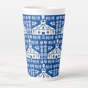 Taza De Café Latte Yurta viviendo en la naturaleza