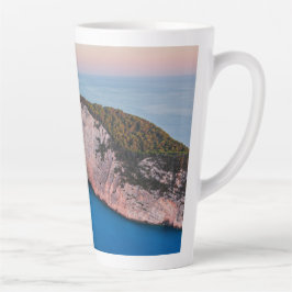 Taza De Café Latte Zakynthos, Grecia.