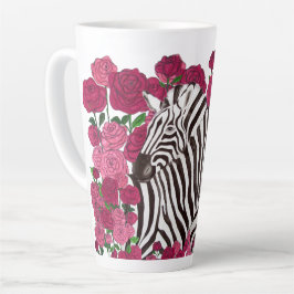 Taza De Café Latte Zebras