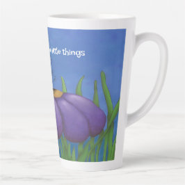 Taza De Café Latte Zen Ladybug