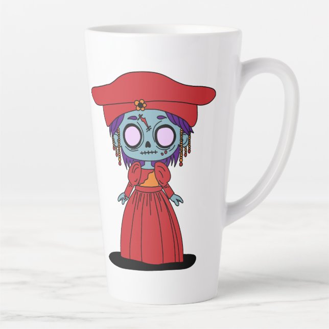 Taza De Café Latte Zombie namibiano (Derecha)