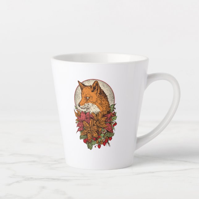 Taza De Café Latte Zorro (Derecha)