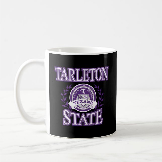 Taza De Café Laureles de los Texanos Estatales de Tarleton (Izquierda)