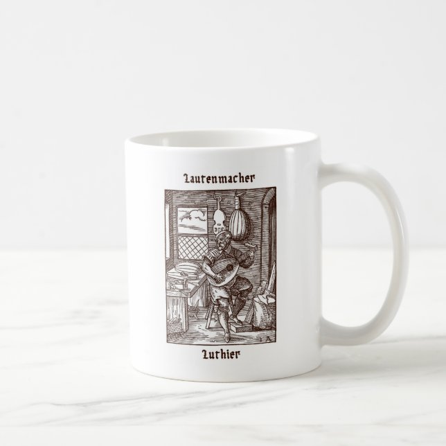 Taza De Café Lautenmacher - Luthier (Derecha)