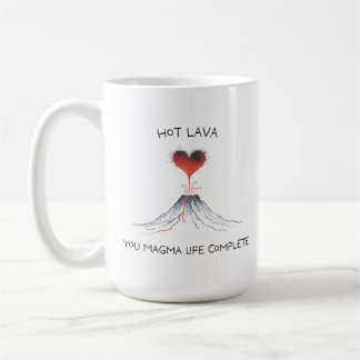 Taza De Café Lava caliente/U Magma Life Completo - Pun de Geolo