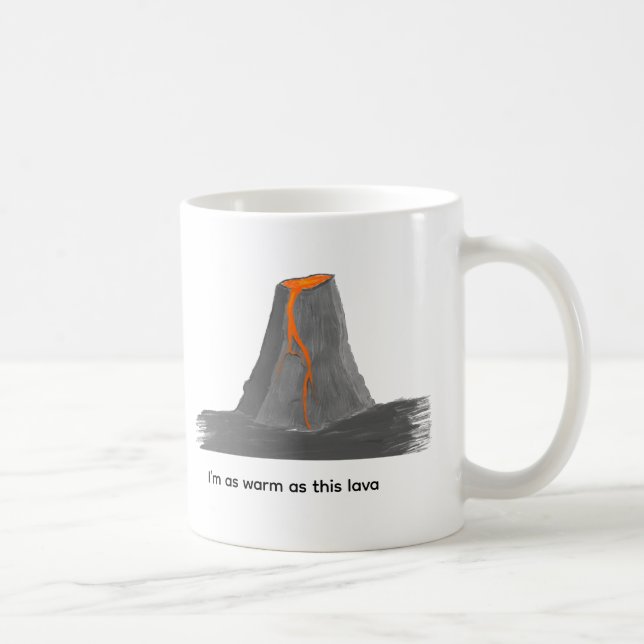 Taza De Café Lava cup (Derecha)