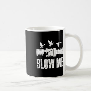 Taza De Café Lávame Pato Llamar a Waterfowter Hunter Funny Duck