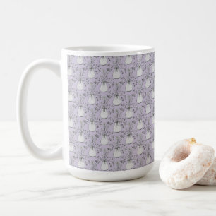 Taza De Café Lavanda de flores comunitarias