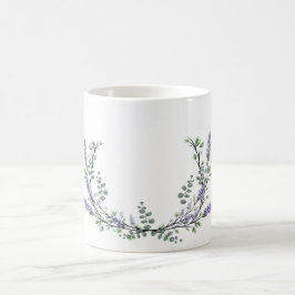 Taza De Café Lavanda y Eucalipto