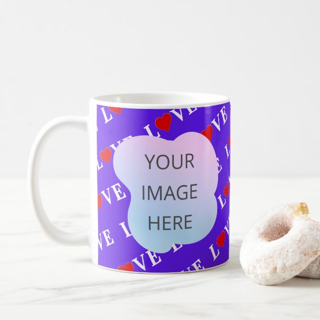 Taza De Café Lavende LOVE Stylish (Con donut)