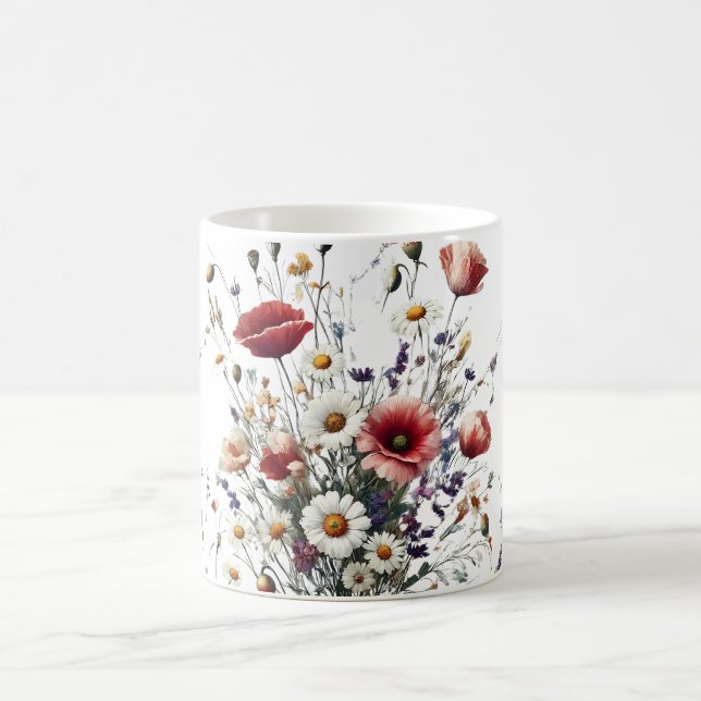 Taza De Café Lavender Bliss Coffee Mug (Centro)