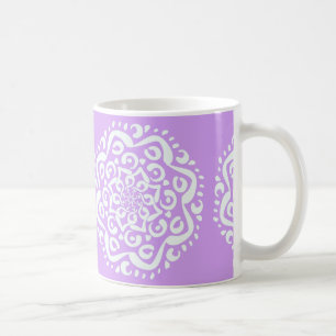Taza De Café Lavender Mandala