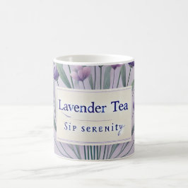 Taza De Café Lavender Tea AI art