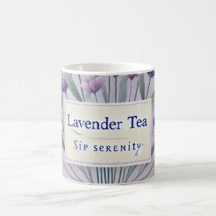 Taza De Café Lavender Tea AI art