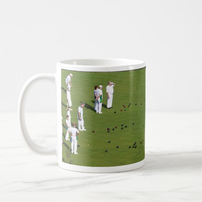 Taza De Café Lawn Bowls England (Izquierda)