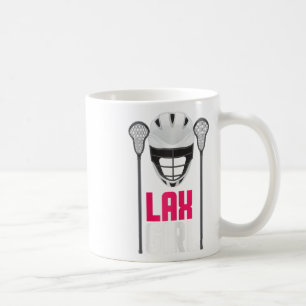 Taza De Café Lax Chica Player Lax Stick Lacrosse Team
