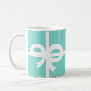 Taza De Café Lazo azul bonito