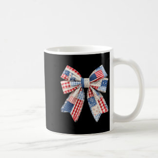 Taza De Café Lazo Coquette del 4 de Julio Bandera Americana Muj