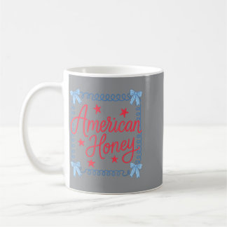 Taza De Café Lazo Coquette Miel Americana Para Mujeres Niñas 4º