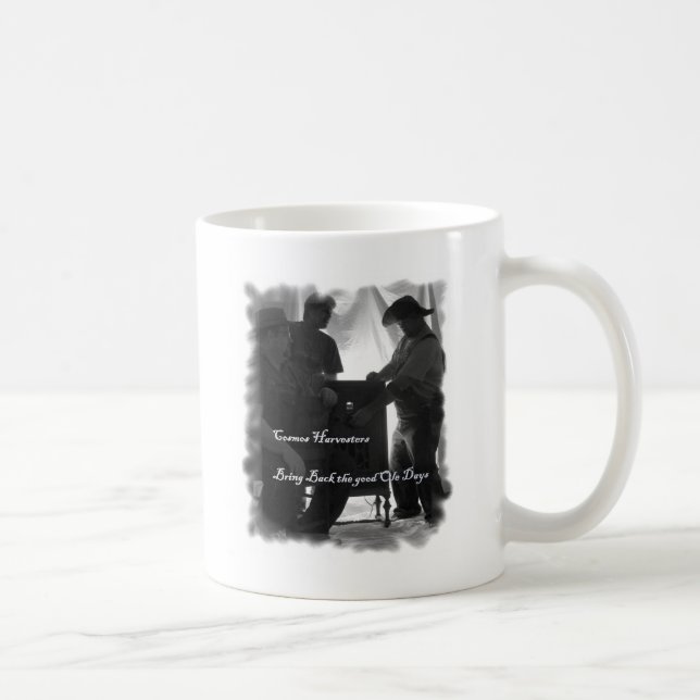 Taza De Café Lazo de las máquinas segadores del cosmos (Derecha)