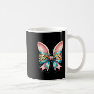 Taza De Café Lazo de Pascua con orejas de conejo 