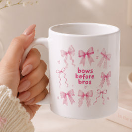 Taza De Café Lazos Divertidos Antes de Regalos de Hermanos Coqu