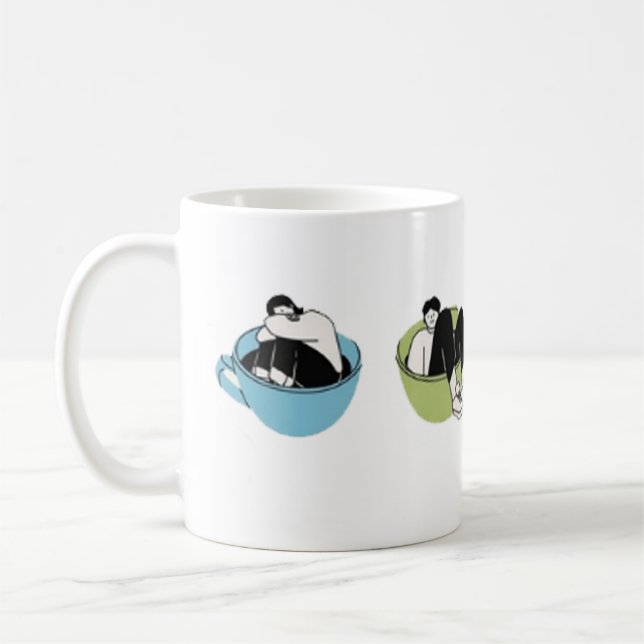 Taza De Café Lazy days Mug (Izquierda)