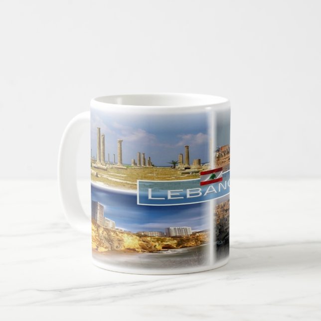 Taza De Café LB - Líbano - (Anverso izquierdo)