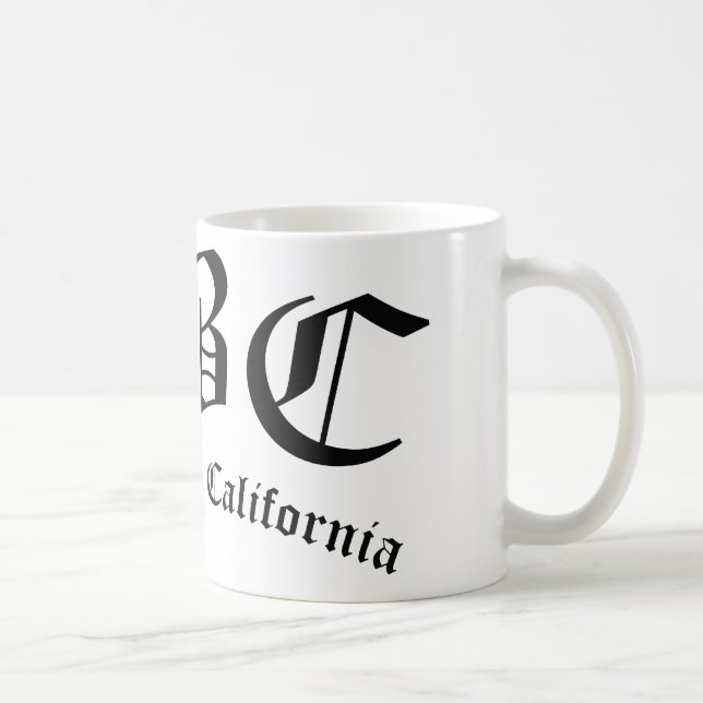 Taza De Café LBC Long Beach California (Derecha)