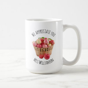 Taza De Café LE AGRADECEMOS   Apreciación del profesor