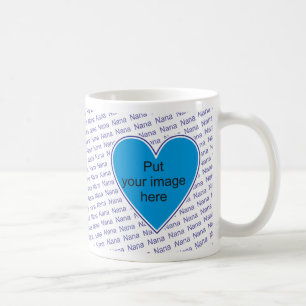 Taza De Café Le amamos Nana - personalice con la foto