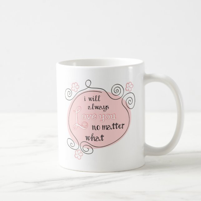 Taza De Café Le amaré siempre no importa qué (Derecha)