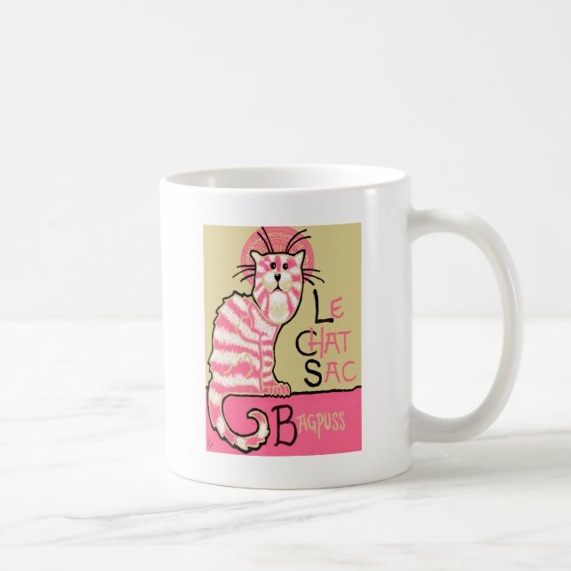 Taza De Café Le Chat Sac (Derecha)