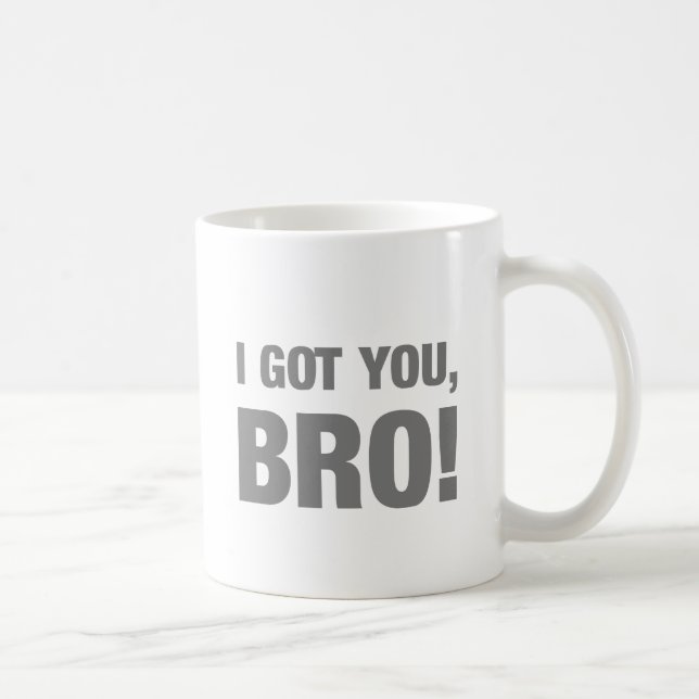 Taza De Café Le conseguí bro (Derecha)