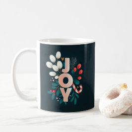 Taza De Café Le Deseamos JOVEN, Navidades Candy Cane & Foliage
