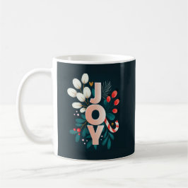 Taza De Café Le Deseamos JOVEN, Navidades Candy Cane & Foliage