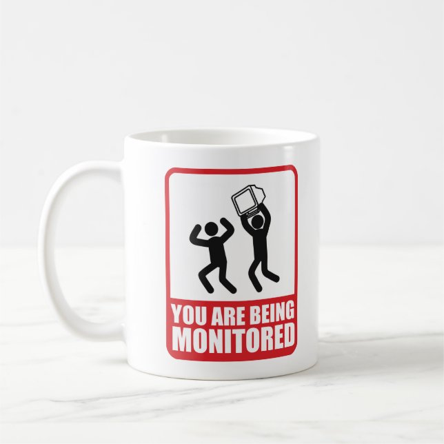 Taza De Café Le están supervisando (Izquierda)