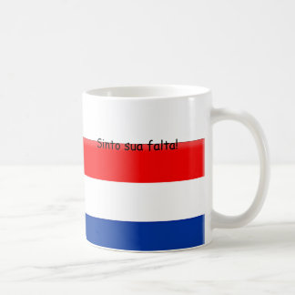 Taza De Café Le falto Holanda el Brasil